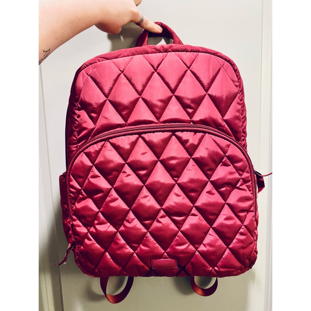 Vera Bradley Ultralight Cabernet Backpack